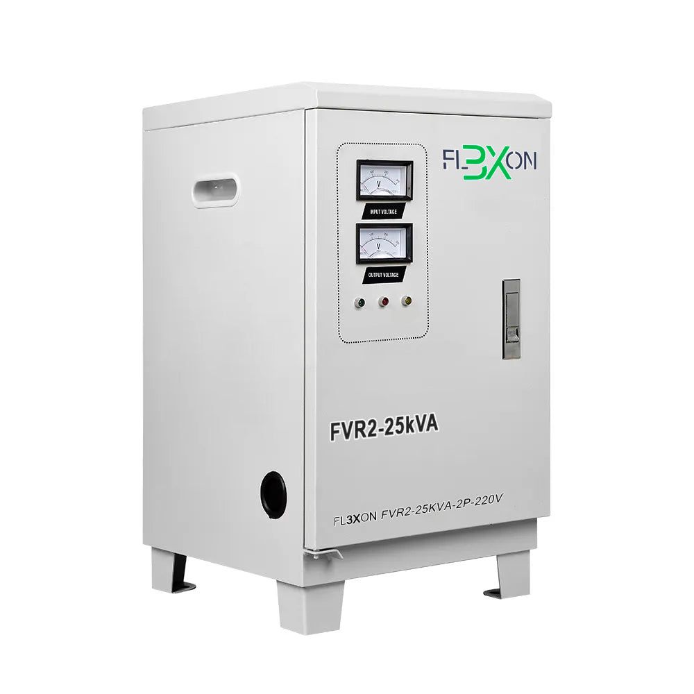 Regulador de Voltaje 25KVA Bifásico 220V a 220V industrial para maquinaria